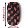 2.4G Wireless Mouse with Cute Pattern Design for All Laptops and Desktops with Nano Receiver - Flowery Bright smallscale Flowers view 2