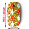 2.4G Wireless Mouse with Cute Pattern Design for All Laptops and Desktops with Nano Receiver - Elegance Floral view 2