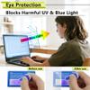 [2 Pack] 17 Inch Anti Blue Light Screen Protector with Camera Cover Compatible for HP/Dell/Acer/Asus/Samsung/Lenovo/Toshiba/Sony/MSI/LG/Razer Blade, Removable 16:10 Aspect Screen Protector view 3