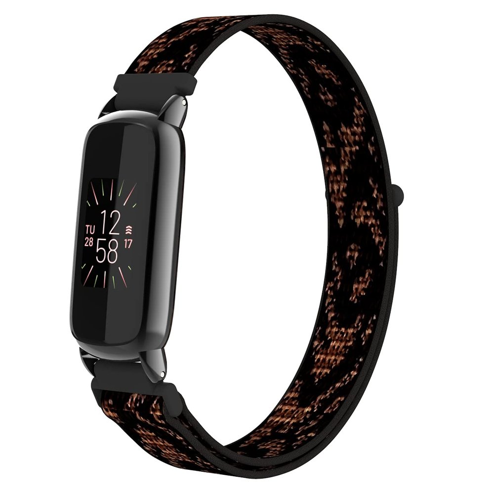 KangPlus Sport Band Compatible with Fitbit Luxe,Slim Soft Skin-Friendly Comfortable Sport Wristband Nylon Watch Straps Adjustable 5.5-7.9 inch for Women Men
