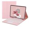 AnMengXinLing Keyboard Case for iPad Air 13 inch M4 2026/M3 2025/M2 2024/Pro 12.9 6th/5th/4th Gen, Detachable Magnetic Round Key Keyboard Cover with Multi-Touch Trackpad & Pencil Holder, Pink view 1