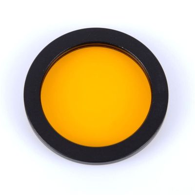 2 Inch Filter Optical Glass Eyepiece Astronomical Telescope Accessories Ocular Lens Planets and Nebula Filter Moon M480.75mm (Color : Orange)