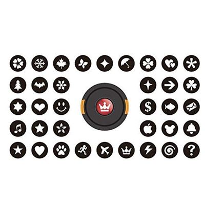 Bokeh Effect Lens Cover Filter,Suitable for Artistic Romantic Night Scene Photography (Color : 58mm 36in1)