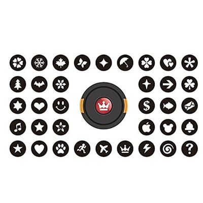 Bokeh Effect Lens Cover Filter,Suitable for Artistic Romantic Night Scene Photography (Color : 55mm 36in1)