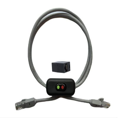 Vegamax Power Button Kill Switch Shut Off for Ethernet Internet Network Cable Cord