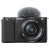 Sony ZV-E10 Mirrorless Camera with 16-50mm Lens ILCZV-E10L/B (Black) Bundle + Extreme Speed 64GB Memory + Accessories view 4