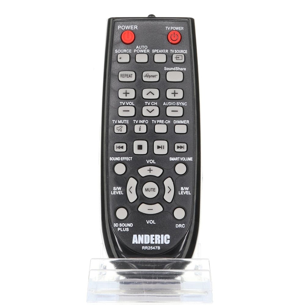 Anderic RR2547B for Samsung Sound Bar Audio Systems - Replaces: AH5902330A, AH5902378A, AH5902380A, AH5902433A, AH5902434A, AH5902532A, AH5902545A, AH5902546A, AH5902546B, AH5902547A