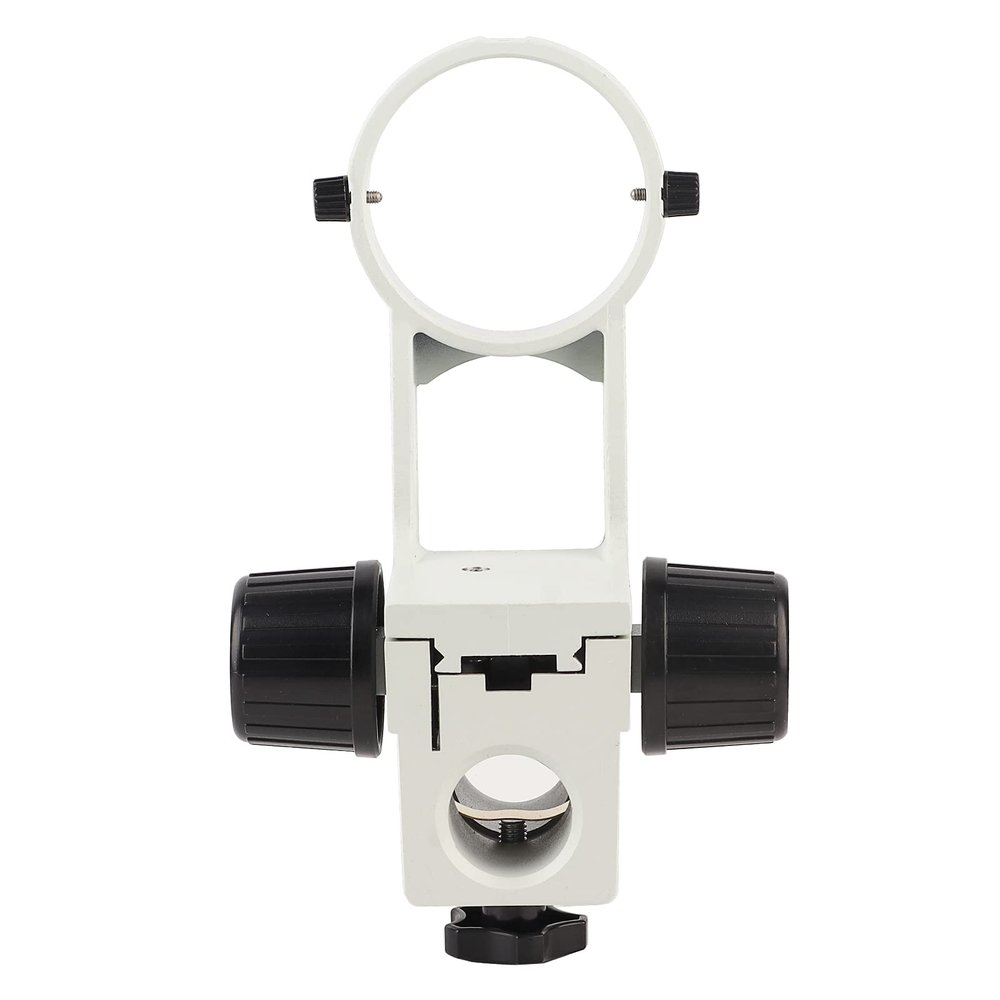 Adjustable Microscope Holder, Microscope Focusing Bracket Stand Head Stable Great Performance Holder with Bracket Lock