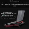 SMSOM Laptop Cooling Pad, Laptop Cooling Stand with Faster Heat Dissipation, Colorful Lights, Adjustable Mount Stand, Suitable for 12-18 Inch Laptop, Black view 4