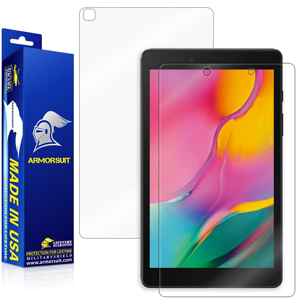 ArmorSuit MilitaryShield Full Body Skin Film + Screen Protector for Samsung Galaxy Tab A 8.4 Inch (2021) Anti-Bubble HD Clear Film - Made in USA