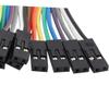 New Lon0167 10Pcs 2P Jumper Wires Single Female Head Cables Pi Pic Breadboard 30cm Long(10 Stcke 2 P Jumper Drhte Einzigen Weiblichen Kopfbandkabel Pi Pic Breadboard 30 cm LAN_ge view 2