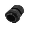 New Lon0167 Plastic PG11 Model Waterproof Cable Gland Connector Joints Black(Kunststoff PG11 - Modell - Wasserdichte Kabelverschraubungsverbinder - Schwarz view 1