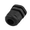 New Lon0167 Plastic PG11 Model Waterproof Cable Gland Connector Joints Black(Kunststoff PG11 - Modell - Wasserdichte Kabelverschraubungsverbinder - Schwarz view 2