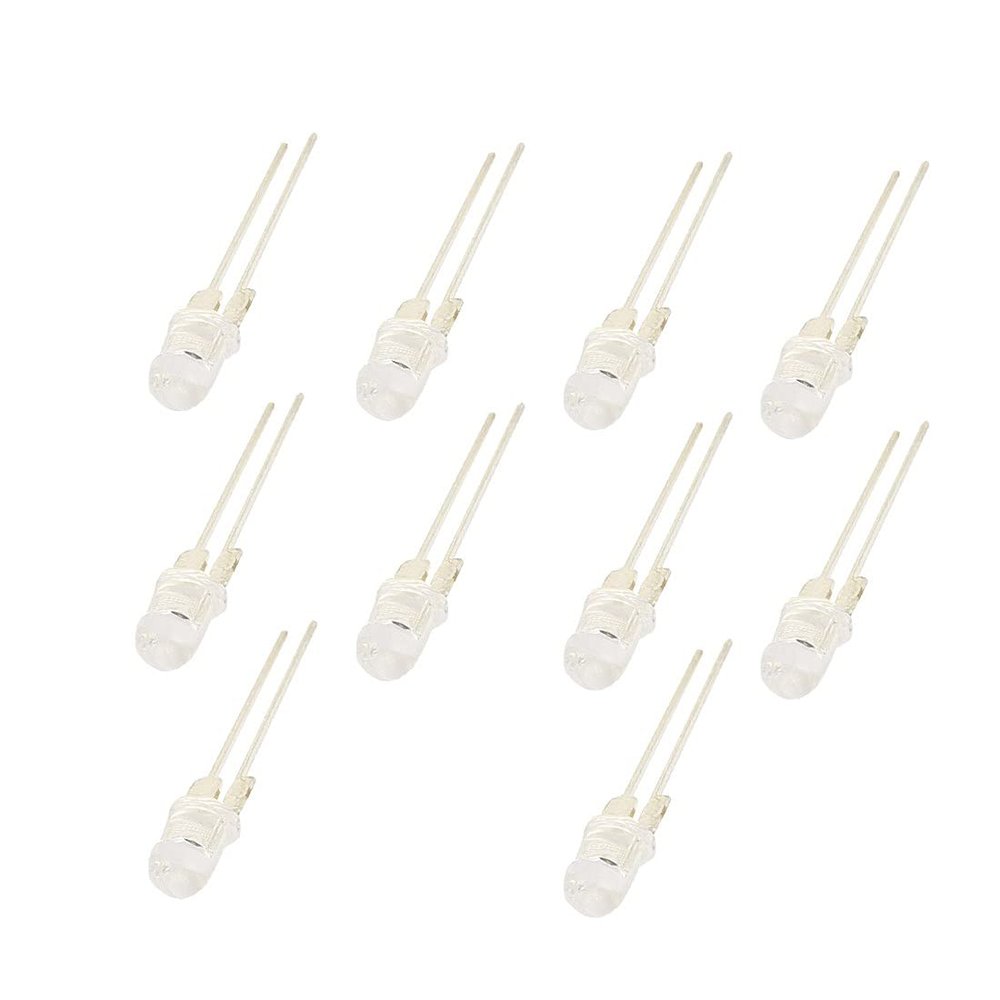 New Lon0167 10 Pcs High Power 850 Nano IR Infrared LED Diode SD-DR524C8 For CCTV Camera(10 PC High Power 850 Nano IR LED Diode SD-DR524C8 fr CCTV-Kamera