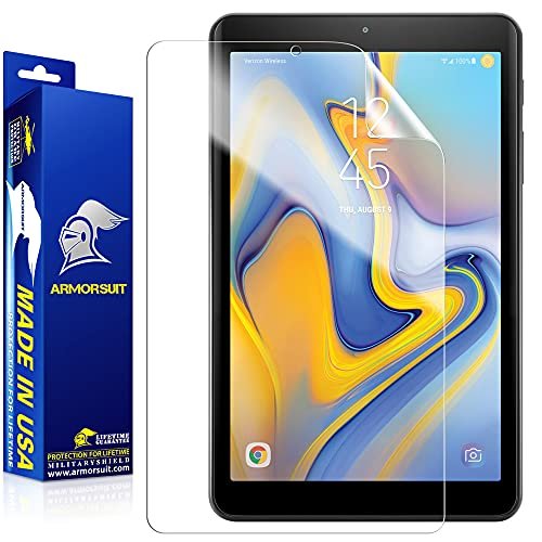ArmorSuit 2 Pack Screen Protector for Samsung Galaxy Tab A 8.0 [SM-T387V Model] (2018) MilitaryShield HD Clear Film - Made in USA