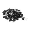 New Lon0167 50 Sets 3.0mm 2P Plastic SM Male Housing Crimp Terminal Connector Black(50 Stze 3,0 mm 2P Kunststoff js_t SM-Steckergehuse Crimpanschluss-Anschluss Schwarz view 1