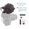 Foto&Tech Shotgun Mic Universal Video Microphone w/Shock Mount Deadcat Windscreen and Carrying Pouch Compatible with Smartphones Android Tablets Canon EOS Nikon Small Camera Camcorders Recorders view 2
