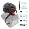 Foto&Tech Shotgun Mic Universal Video Microphone w/Shock Mount Deadcat Windscreen and Carrying Pouch Compatible with Smartphones Android Tablets Canon EOS Nikon Small Camera Camcorders Recorders view 4