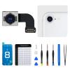 DGSCSMY for iPhone 8 Back Camera Replacement OEM Module 12MP Main Rear Lens Parts for iPhone8 with Wide Lens OIS HDR Photos 4K Video Flex Cable Fix Repair Full Assemble Tools Kit A1863 A1905 A1906 view 1