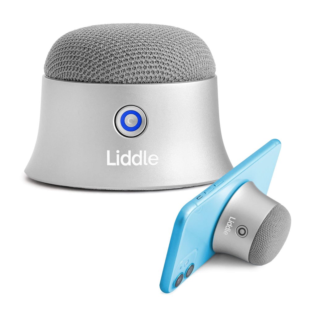 D3 Products Magnetic Liddle Speaker Silver, Bluetooth 5.1, 3W, 6hrs Battery, MagSafe Compatible, Wall Mount, Water Resistant, Best of CES 2022 Award