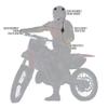 Tactical in-Helmet & Push to Talk Kit is Compatible with Motorola/Retevis/Ailunce: EX500/560/XLS, EX600/600/XLS, GL2000, GP328/338/PLUS, RT Series, HD1 & More view 2