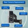 DGSCSMY for iPhone 12 Back Camera Replacement OEM Module 12MP Main Rear Lens Parts with Ultra Wide Lens OIS HDR Photos 4K Video Flex Cable Fix Repair Assembled Tools Kit for A2172 A2402 A2403 A2404 view 2