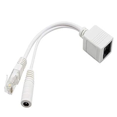 EASWEL Power Over Ethernet POE Injector Splitter Adapter Cable for Amcrest Camera