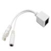 EASWEL Power Over Ethernet POE Injector Splitter Adapter Cable for Amcrest Camera view 1