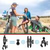 Sruim Motorcycle Accessory Bundle for Insta360 X5 X4 X3 X2 X ACE Pro ONE R RS GO 2 3, Go pro Hero 13, Max, Fusion, DJI OSMO Action 2 3 4 5 Pro Camera view 4