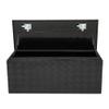 Volowoo Aluminum Pattern Toolbox, Hard Case,Aluminum Storage Box Framed Locking Storage Box Case Lock Box Hard Storage Case (Black,B, 42'') view 3