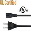 Marg AC in Power Cord Outlet Plug Cable Lead for Peachtree Audio Deepblue DEEPBLUE2 Bluetooth Powered Speaker view 3