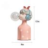 Ceramic Joe Lovely Blowing Bubble Girl Tabletop Resin Ornaments Modern Home Living Room Bedroom Tabletop Decorative Lamp (Pink) view 4