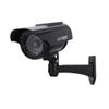 Solar Powered Dummy Camera High Simulation Outdoor CCTV Surveillance Fake Camera Simulation Monitor Camera for Security(Black) view 1