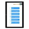 10.1" for Lenovo Tab M10 HD X505 TB-X505 TB-X505F TB-X505L TB-X505N Touch Screen Digitizer Sensor Full Glass Panel Replacement Repair Parts Kit with Adhesive Tape + Tools(Not LCD) (Black) view 2