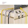 20pcs Finisher Wire Clamp Wire Organizer Cable Clip Buckle Clips Ties Fixer Fastener Holder Data Telephone Line USB Winder (Color : Transparency 20) view 4
