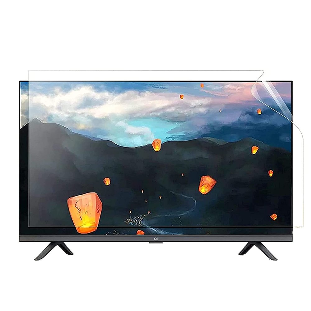 AIZYR Frosted TV Screen Protector, Anti Blue Light/Anti Glare LCD Display Protector Film Relieve Eye Strain and Help You Sleep Better,48 in/41.6 * 23.5 in