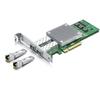 10Gb SFP+ PCI-E Network Card NIC, with 2 Pack 10GBase-T SFP+ Module, Dual SFP+ NIC with Broadcom BCM57810S Chip, PCI Express X8, Support Windows Server/Linux/VMware view 1