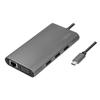 LogiLink Notebook Dock/Port Replicator Wired USB 3.2 Gen 1 (3.1 Gen, W128290116 (Wired USB 3.2 Gen 1 (3.1 Gen 1) Type-C Silver) view 1