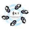 FreedConn Motocycle Helmet Waterproof Wireless Bluetooth Headset TMAX-S with L3 Remote Controller /1000M Intercom/6 Riders Connects/2 in 1 Microphone/ view 4
