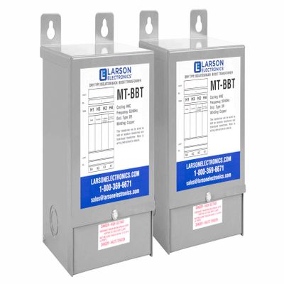 3 Phase Delta Buck/Boost Step-Up Transformer - 208V Primary - 230V Secondary - 31.25, 46 or 83.33 Amps - 50/60Hz