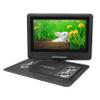 Trexonic 12.5 Inch Portable TV+DVD Player with Color TFT LED Screen and USB/HD/AV Inputs,Black view 1