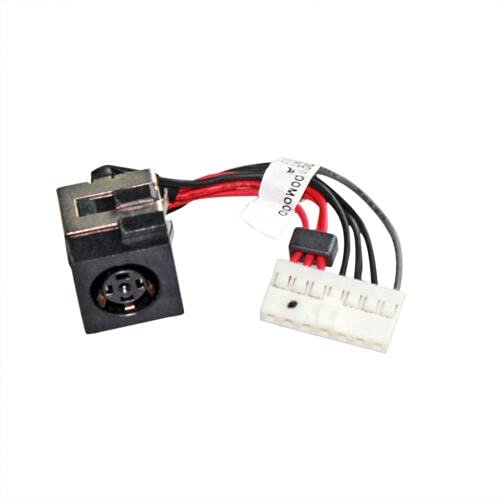 AC DC in Power Jack Cable Charging Port Harness Socket Plug Connector Replacement for Dell Alienware 14 R1 R3 R4 M14X ALW14 P39G P39G001,5D8TK 05D8TK DC30100NG00 DC30100N300 DC30100NG00