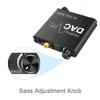 192KHz Digital to Analog Audio Converter with and Volume Adjustment,Digital SPDIF/Optical/Coaxial to Analog Stereo view 4