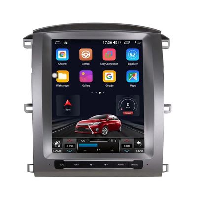 ROADYAKO Indash Android 14.0 Center Multimedia Car PC for Toyota LC100 2003 2004 2005 2006 2007 Auto GPS Navigation RDS 4G WiFi SWC Audio Video FM AM Bluetooth Audio Video