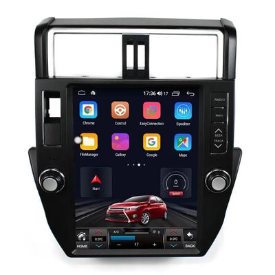 ROADYAKO Indash Android 14.0 Center Multimedia Car PC for Toyota Prado 2010 2011 2012 2013 Auto GPS Navigation RDS 4G WiFi SWC Audio Video FM AM Audio Bluetoth Support Rear View Camera