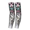 Aresvns Premium Tattoo sleeves for men, Cooling Arm Sleeves for Men and Women UV Sun Protection Arm Sleeves,Halloween makeup tattoo sleeve view 1