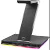 Speedlink EXCELLO Illuminated Headset Stand  7.1 sound card, integrated USB hub, black view 1