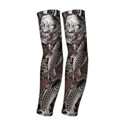 Aresvns Premium Tattoo sleeves for men, Cooling Arm Sleeves for Men and Women UV Sun Protection Arm Sleeves Christmas Gift,Halloween makeup tattoo sleeve