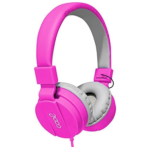 Cool Toronto Jack 3.5 mm Headphones with Micro Pink