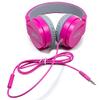 Cool Toronto Jack 3.5 mm Headphones with Micro Pink view 3